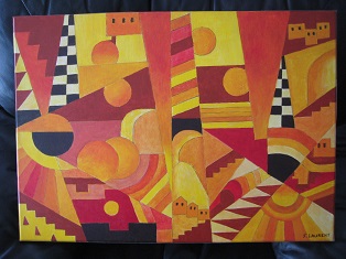 peinture de Josette Bude Laurent